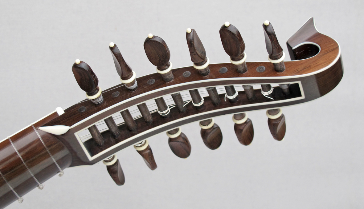 Barockmandoline Detail